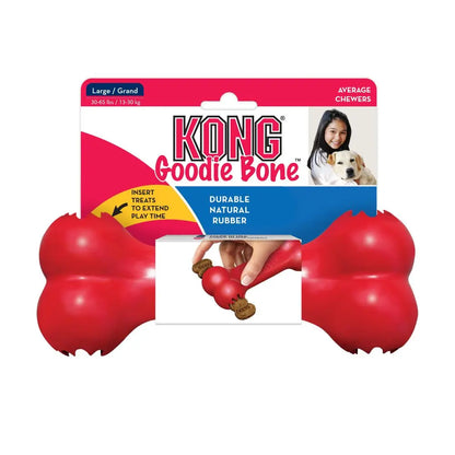 S-Size KONG Classic Goodie Bone Dog Toy