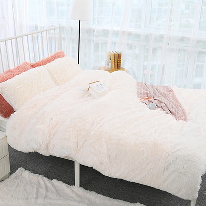 80x120cm Soft Fluffy Shaggy Warm Bed Sofa Bedspread Bedding Sheet Throw Blanket Blanket Christmas decorations for home Quilt