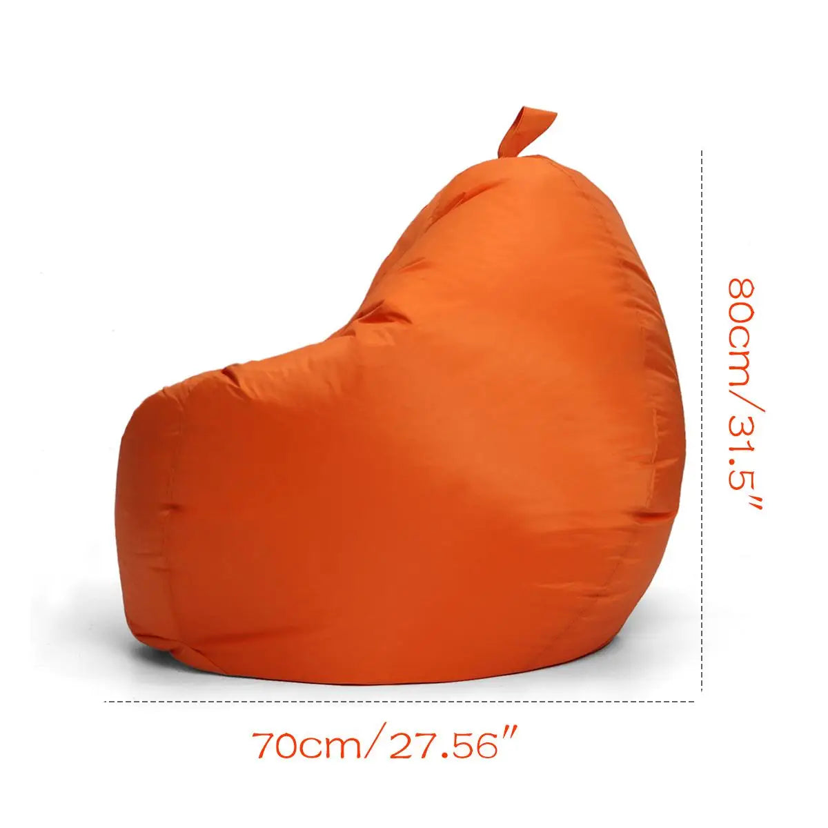 Big Beanbag Comfortable Lazy Sofa Cover Chairs Without Filler 420D Oxford Cloth Waterproof Lounger Seat Bean Bag Pouf Puff Couch