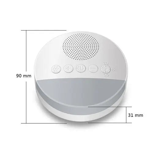 Baby Toy White Noise Machine With Night Light Timer And Memory Function Home Office Baby And Travel Portable Sleep Meter Therapy