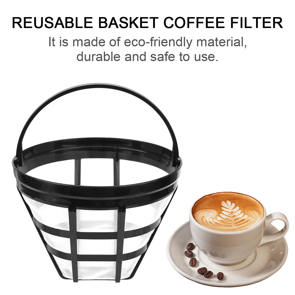 Kitchen Gadget Coffee Machine Strainer Mesh Brewer Tool Coffee Filter Coffee Maker Accessories Refillable Basket Cup Style