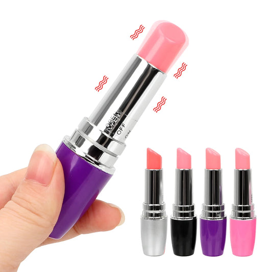 Mini Lipstick Vibrator Electric Vibrating Jump Egg Waterproof Bullet Massage Sex Toy Women Adult Product