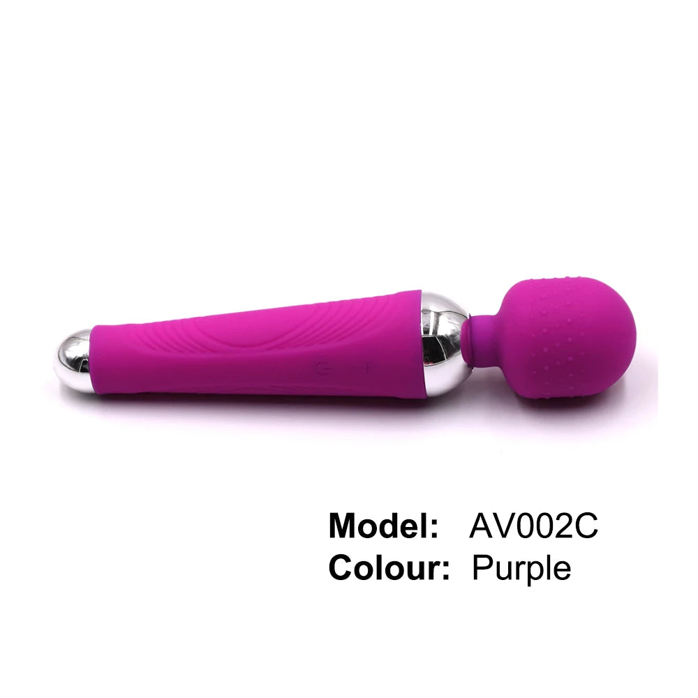 Wireless Dildos AV Vibrator Magic Wand for Women Clitoris Stimulator USB Rechargeable Massager Goods Sex Toys for Adults 18