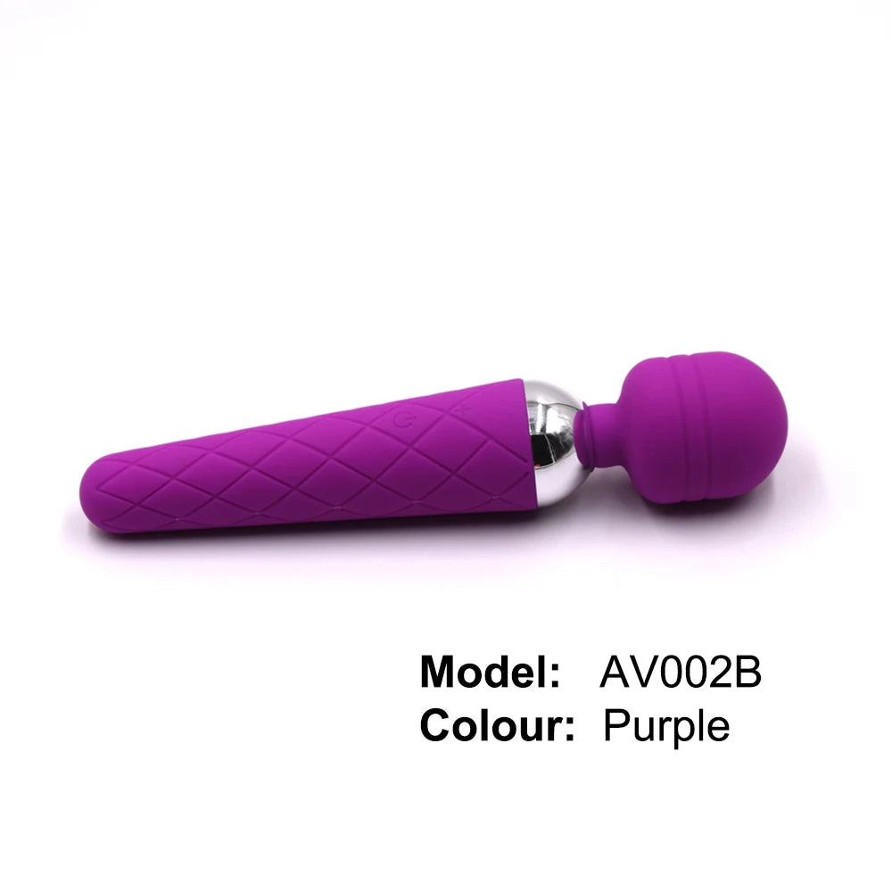 Wireless Dildos AV Vibrator Magic Wand for Women Clitoris Stimulator USB Rechargeable Massager Goods Sex Toys for Adults 18