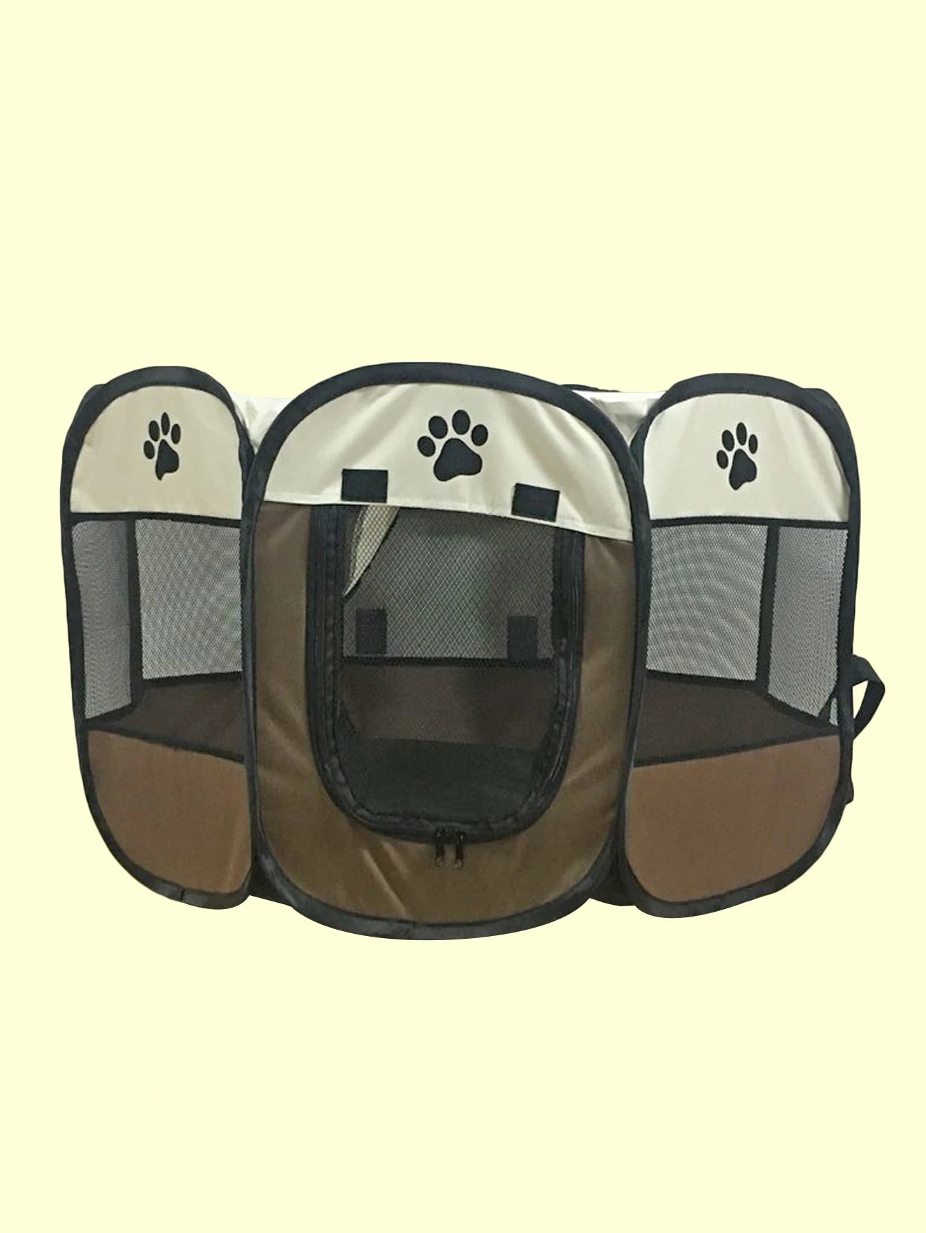 CAWAYI KENNEL Waterproof Eight-sided Cage Pet Delivery Room Removable Washable Folding Fence Oxford Waterproof Dog Tent Fences