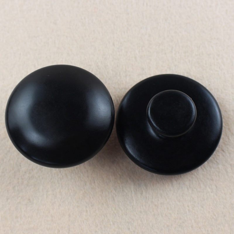 Smooth Mushroom Shape Face Massage Stone Lava Basalt Hot Stone for Spa Massage Therapy  Body facial Massage Stone