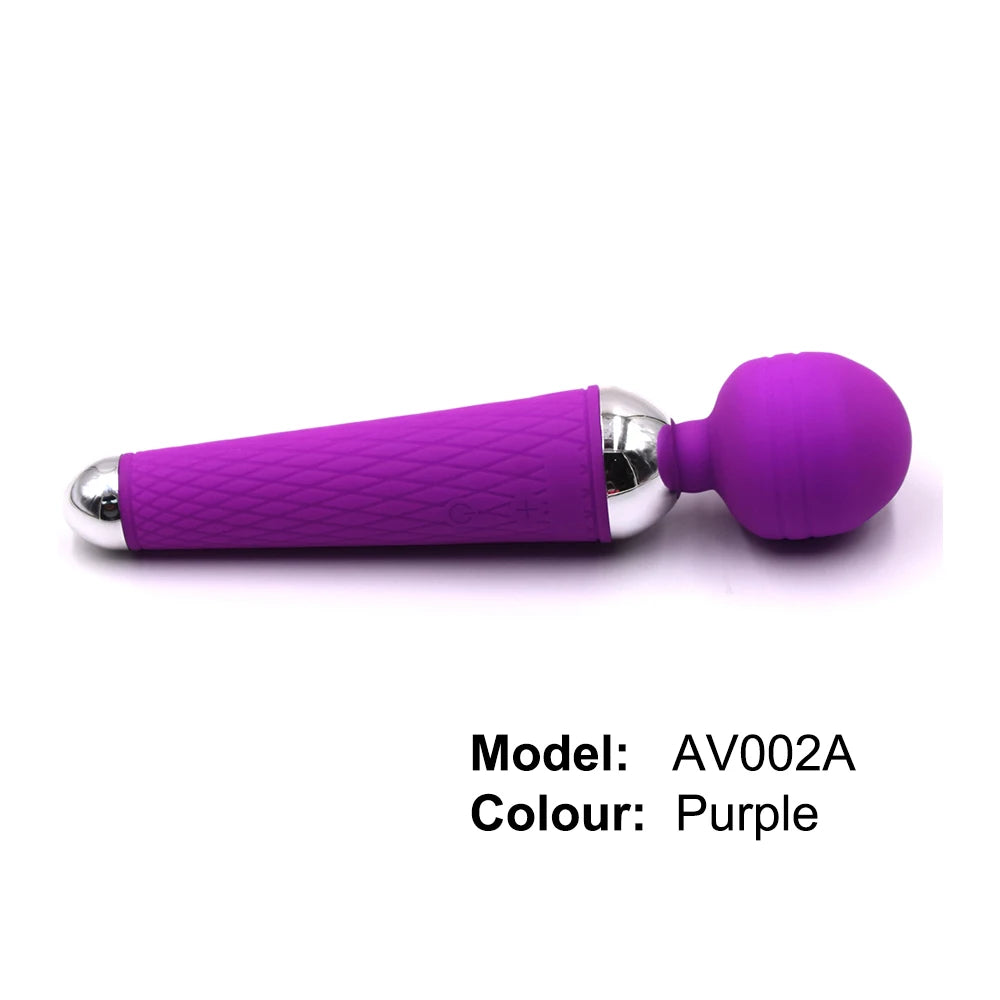 Wireless Dildos AV Vibrator Magic Wand for Women Clitoris Stimulator USB Rechargeable Massager Goods Sex Toys for Adults 18