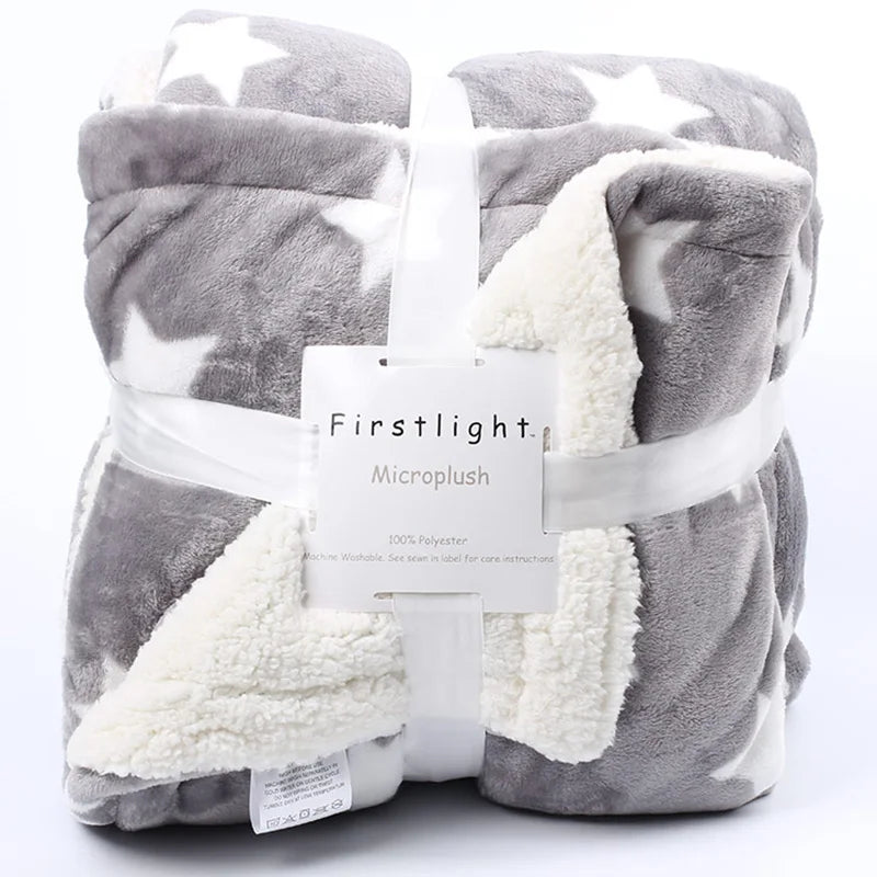 Weighted Flannel Fleece Blanket Winter Adult Soft Thick Sherpa Throw Blanket for Sofa Bed Couch Frazadas Mantas De Cama Cobertor