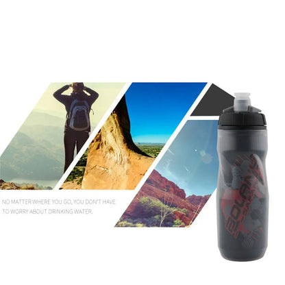 Bolany Bicycle Water Bottle 600ml Light Mountain Bottle PP5 Heat - And Ice-protected Outdoor Sports Cup Cycling Equipment