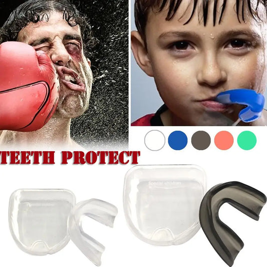 1Pc Teeth Protector Kids Youth Mouthguard Sports Boxing Mouth Guard Tooth Brace Protection for Basketball, Boxing, Wrestling, Football