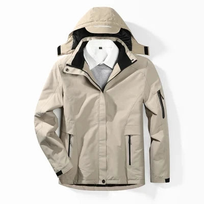 Hunting Jackets Women Heated Jackets Men Waterproof USB Heating Hooded Jackets Windbreaker Electric Heated Clothes 6XL 8XL 10XL