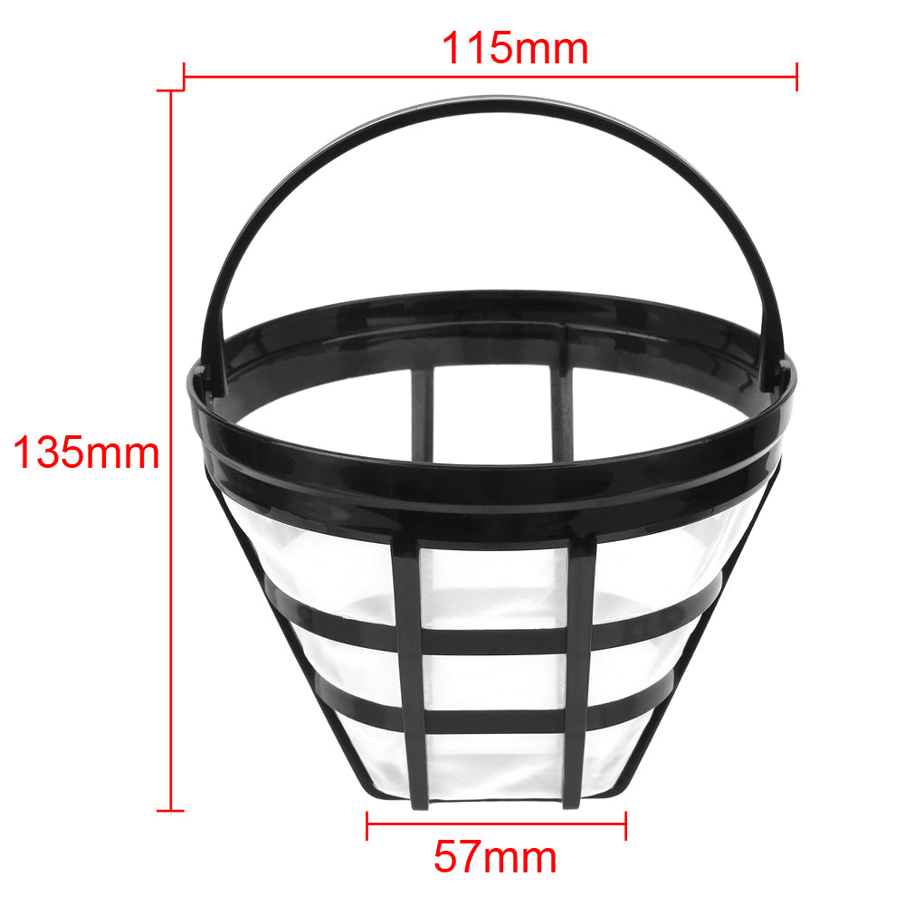 Kitchen Gadget Coffee Machine Strainer Mesh Brewer Tool Coffee Filter Coffee Maker Accessories Refillable Basket Cup Style