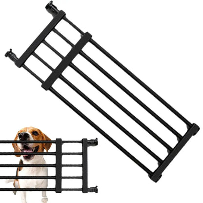 Metal Pet Gates Portable Fence Retractable Extra Wide Baby Gate Safety Fence Dog Gate For Hall Doorways Stairs