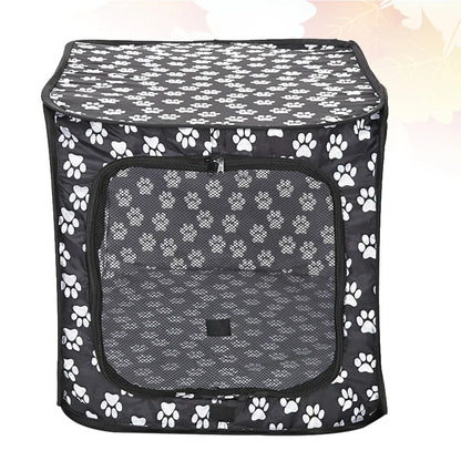 Outdoor Doghouse, Soft Dog Crate, Small Dog Playpen, Dog Tent, Fabric Dog Crate, Dog Enclosures, Rectangle Cat Tent