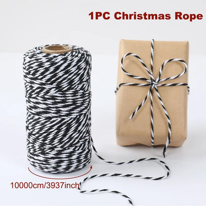 Christmas Wrapping String Rope Merry Christmas Decoration