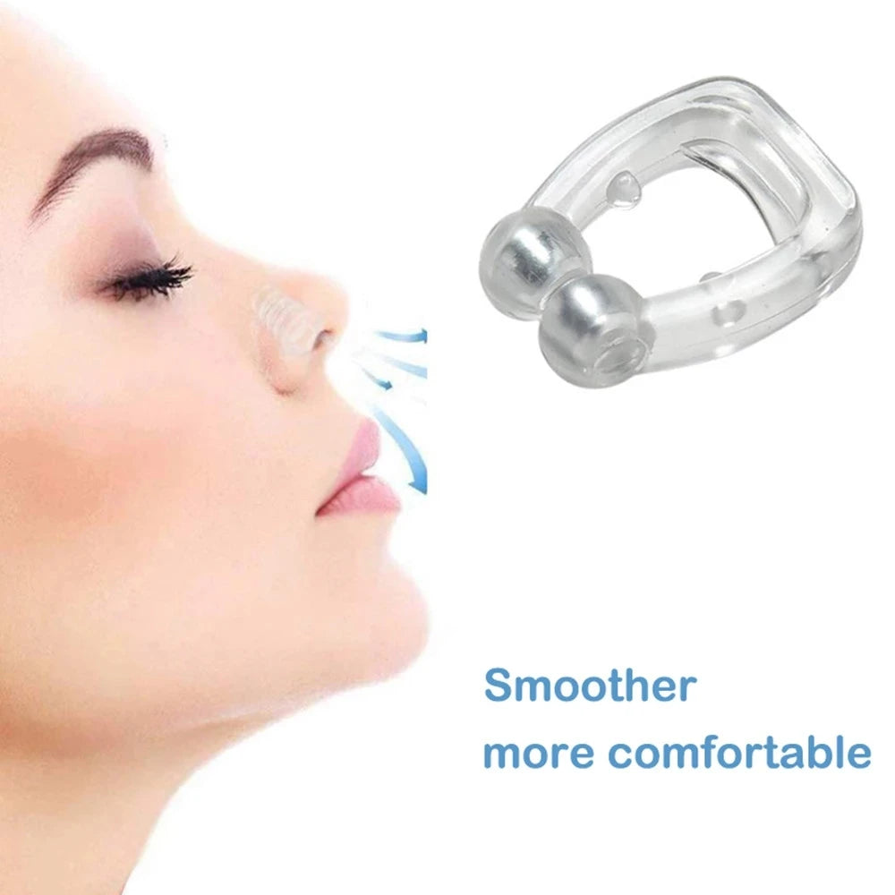 Anti Snoring Corrector Snore Prevention Gadget Men Women Anti-Snore Device Snore Elimination Nose Clip Quiet Sleep Night