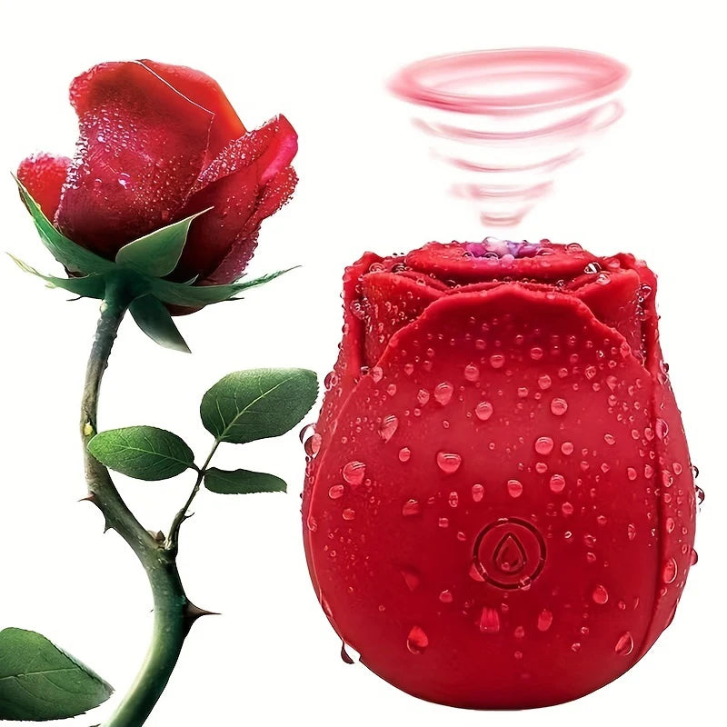 Rose-toy Swing Tongue Licking Vibrator Female Powerful Oral Nipple Clitoris Stimulator Massager Adults Goods Sex Toys for Women