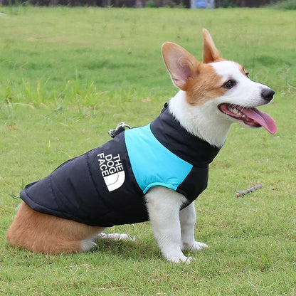 Waterproof Warm Dog Clothes Pet Coat Winter Vest Padded Zipper Jacket Dog Clothing for Small Medium Big Dogs The Dog Face Outfit