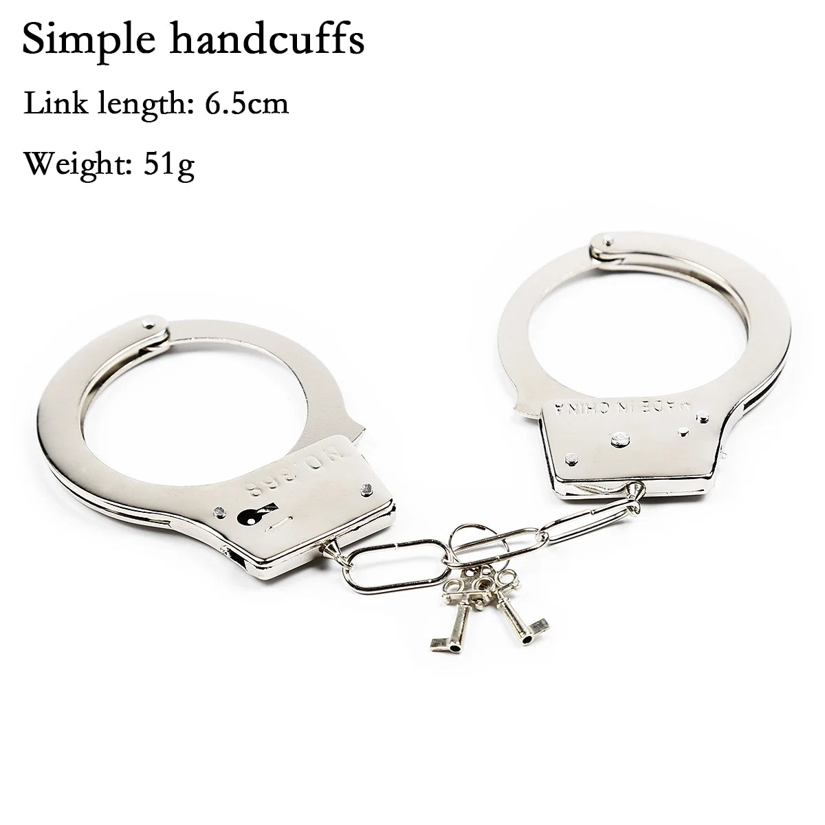 Stainless Steel Handcuffs BDSM Bondage Set Adjustable Metal Ankle Cuffs Chain Fetish Restraints Sex Toys For Couples