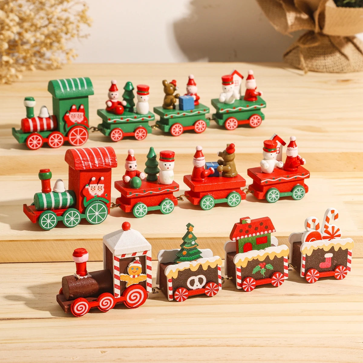 Christmas Train Decorations for Home. Christmas Ornament Xmas.