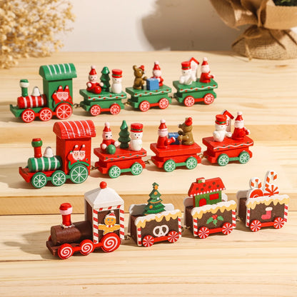 Christmas Train Decorations for Home. Christmas Ornament Xmas.