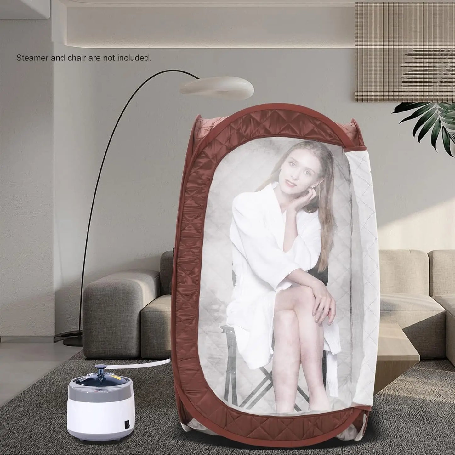 Portable Sauna Tent Foldable One Person Full Body Spa for Detox Therapy Without Steamer