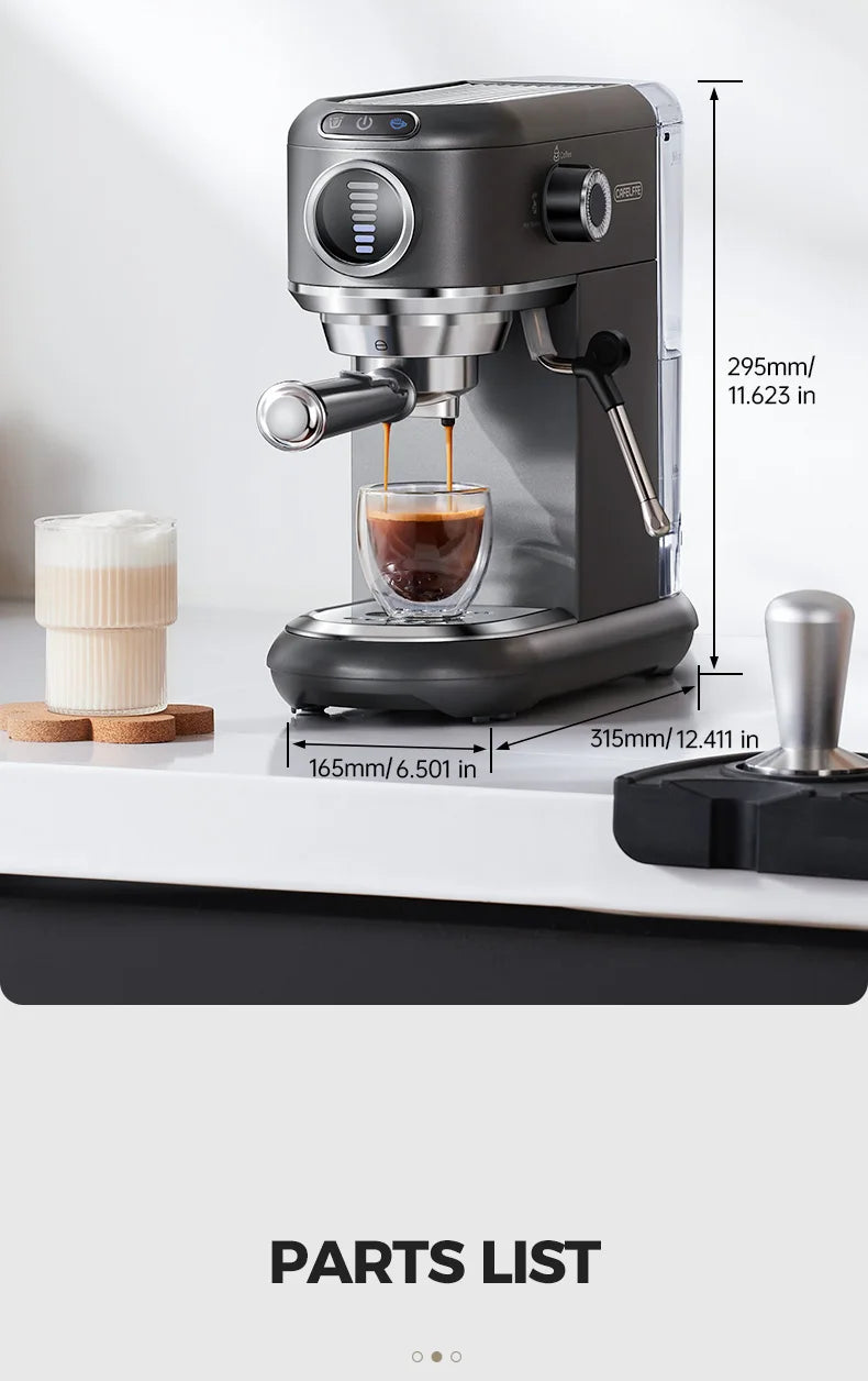 Cafelffe  4-in-1 Coffee Maker Hot/Cold Dolce gusto nespresso machine ESE Pod Ground Cappuccino Espresso Coffee Machine cafetera