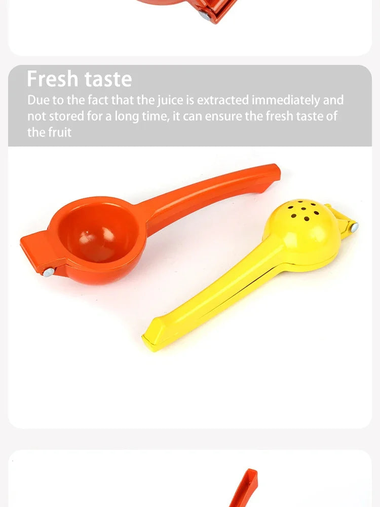 Home Manual Lemon Squeezer Aluminum Alloy Hand Pressed Orange Fruit Juicer Portable Practical Kitchen Tools Mini Blender