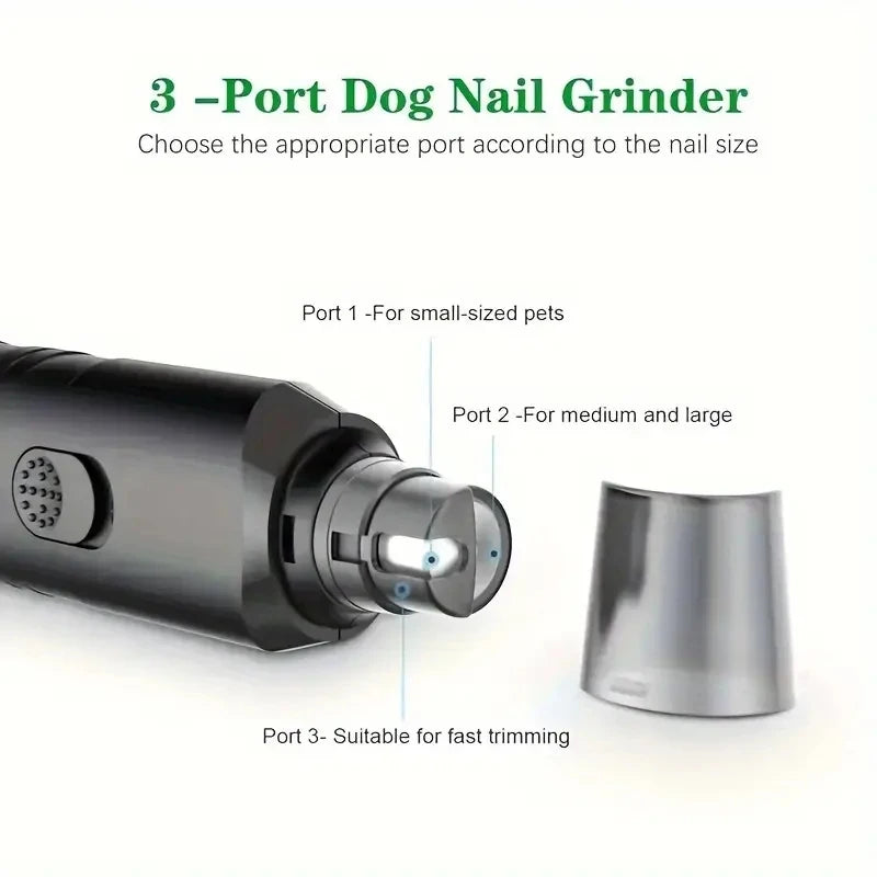 Pet Nail Grinder Dog Cat Battery Model Nail Trimmer Large and Small Dogs Nail Clippers Pet Grooming Tools