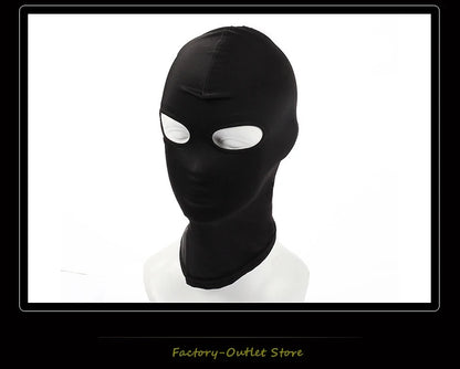 Fetish Slave BDSM Bondage Restraints Sex Mask Mouth Eye Open Head Harness Elasticity Blindfold for Couple New Exotic Accessories