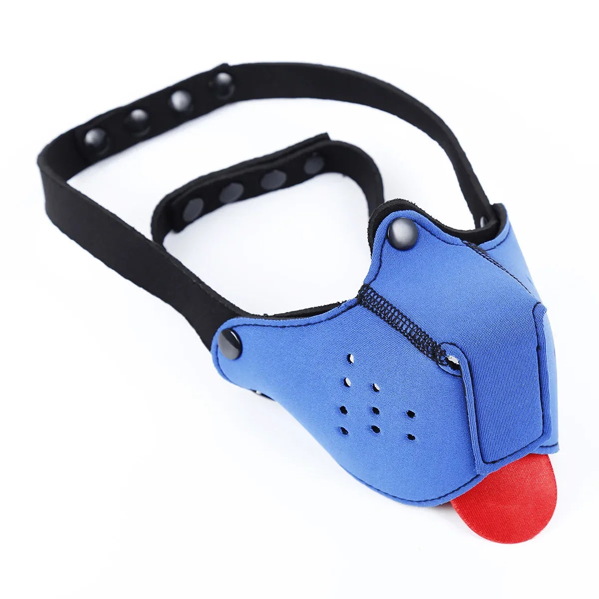 Detachable Mouth Gag Hood, Puppy Play Mask, BDSM Bondage Fetish Toys for Women Men