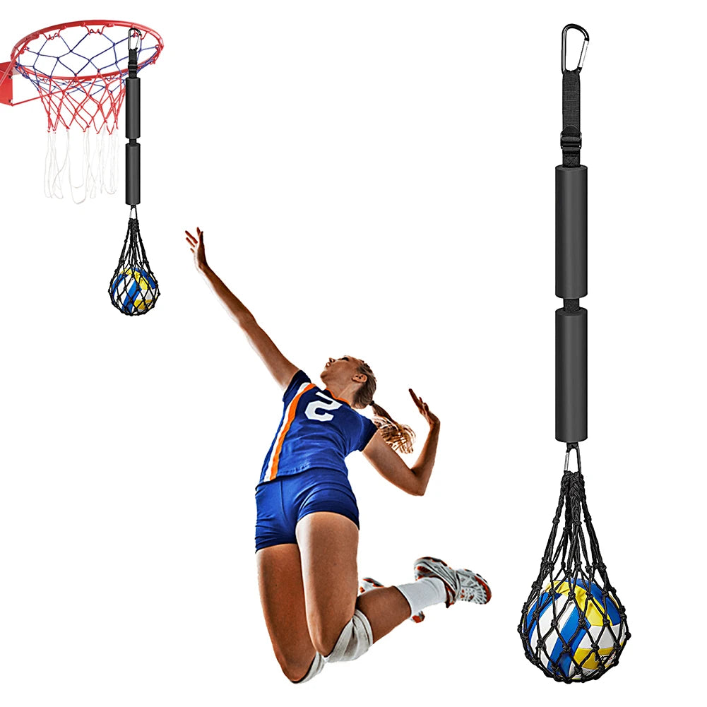 Volleyball Spike Trainer Volleyball Attack Trainer with Adjustable Belt Wear Resistant Indoor Outdoor Train Supplies