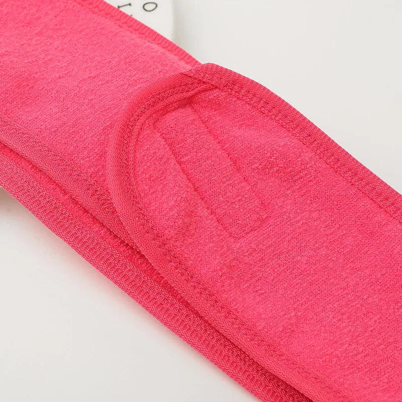 Soft Toweling Hair Accessories Girls Headbands for Face Washing Bath Makeup Hair Band for Women Adjustable SPA Facial Headband