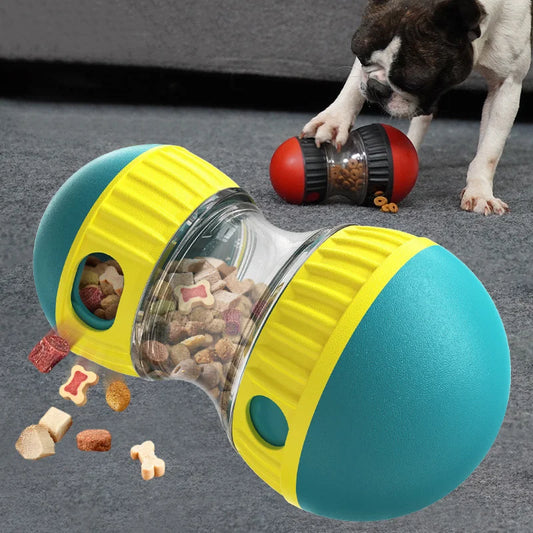 Dog Educational Toys Spherical Design, Pet Slow Food Ball, Interactive Training Leak Ball, Interesting and Fun Pet Toys Dog Toy