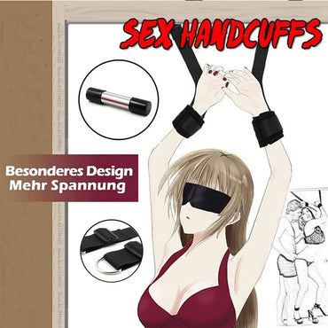 Shackles On The Door BDSM Bondage Restraint Sex Swing Hanging On Door Fetish Slave Adult Erotic Accessories Adult Sex Games