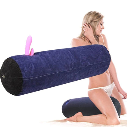 Dildo Vibrator Fixed Pillow Sex Machine with Hole Toy Female Masturbation Pillow Inflatable Cushion Hugging Orgasm Sex Toys