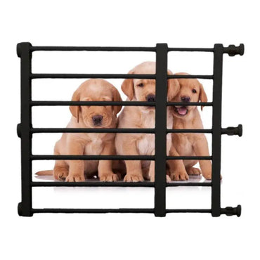 Retractable Pet Dog Gate Punch Free Puppy Fence Child Barrier Freestanding Dog Gates For Small Medium Dog Pet Cat Dog Fence Gate