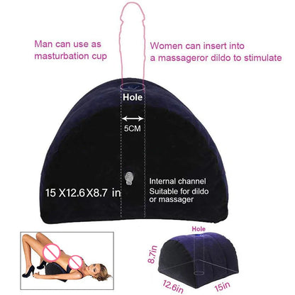 Inflatable Sex Pillow BDSM Cushion for Enhanced Erotic Positions Sextoys Wedge Pad Sexual Life Adult Furniture Exotic Sex Toys