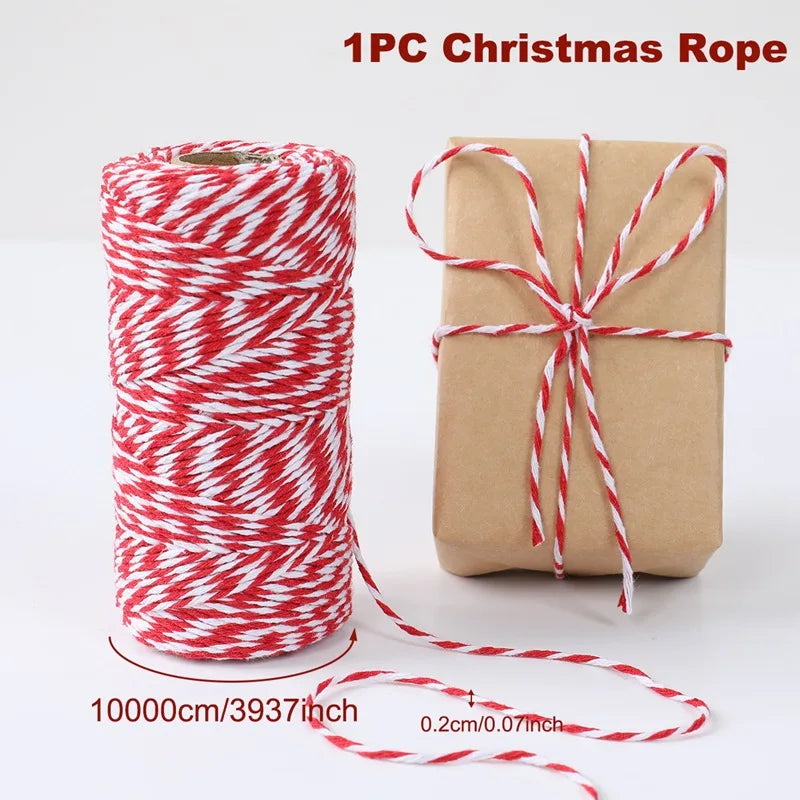 Christmas Wrapping String Rope Merry Christmas Decoration