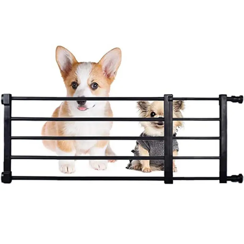 Metal Pet Gates Portable Fence Retractable Extra Wide Baby Gate Safety Fence Dog Gate For Hall Doorways Stairs