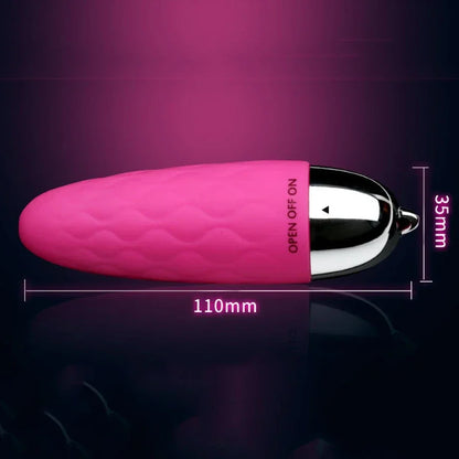 Mini clitoral Vibrator Powerful waterproof Bullet G-Spot stimulation squirt adult sex toys for women Massage Stick Vibration