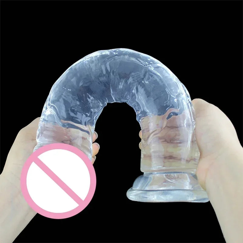 Cheap 5 Colors Small Transparent Dildo Suction Cup Jelly Dick Women Erotic Anal Sex Toys Soft Clitori Vaginal Masturbators Penis