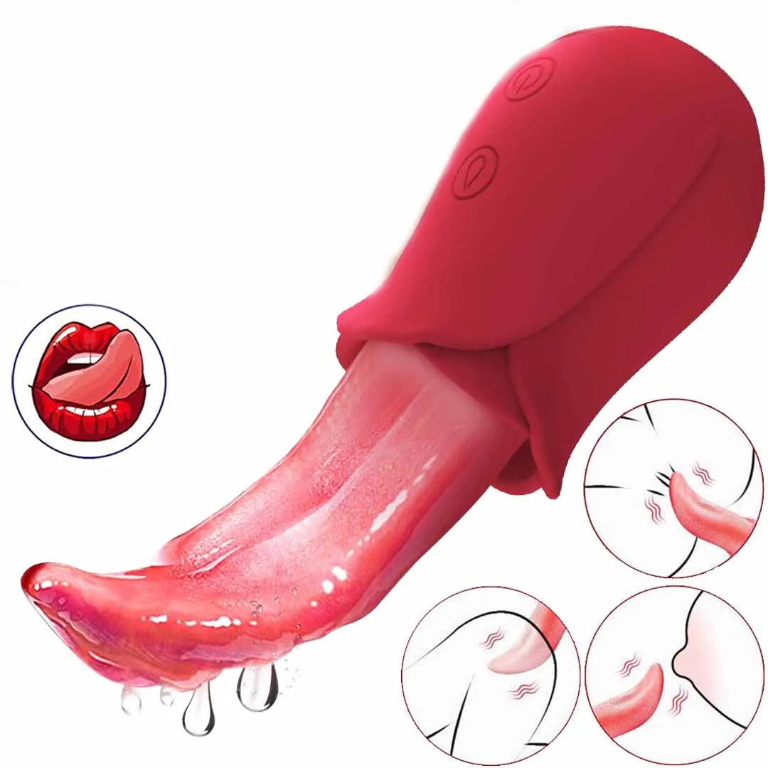 Nipple Vagina Tongue Licking Vibrator Massager Masturbation Tools Women Men Sex Toys Penetration Vagina Vibrator Adult Supplies