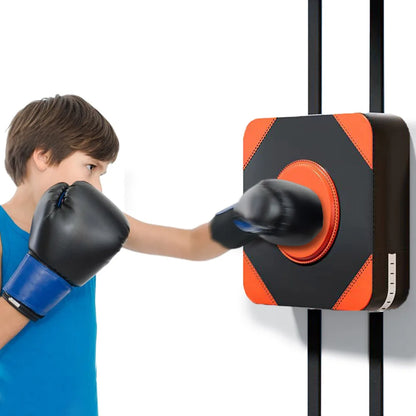 Wall Punching Pad For Boxing Wall Focus Target Foam Boxing Fighter Fitness Wall Punch Bag Height Adjustable Leather And High