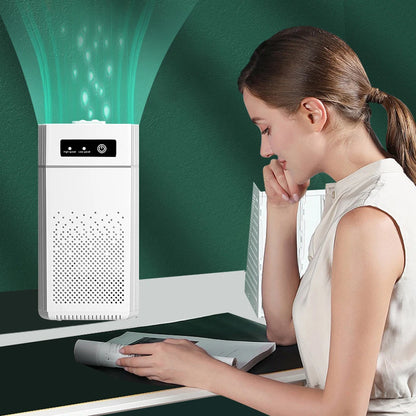 Smart Air Purifier Negative Ions Generator Nano Filtration Formaldehyde Removal Intelligent Secondhand Smoke Air Ozonizer