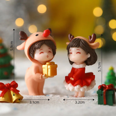 1pc Merry Christmas Couple Decorations For Home New Year Christmas Tree Ornaments Christmas Decorations 2023 Garland