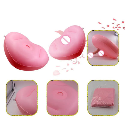 Heart Shaped Inflatable Sex Furniture Dildo Base Erotic Chair Adult Products Love Position Seat Unisex Sex Toys for Women Men 18