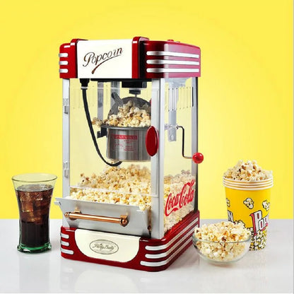 Household Small Hot Air Popcorn Maker Electric Popcorn Popper for Party