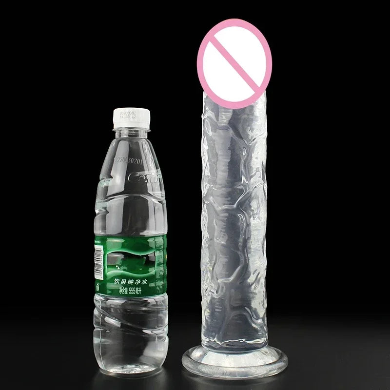 Cheap 5 Colors Small Transparent Dildo Suction Cup Jelly Dick Women Erotic Anal Sex Toys Soft Clitori Vaginal Masturbators Penis