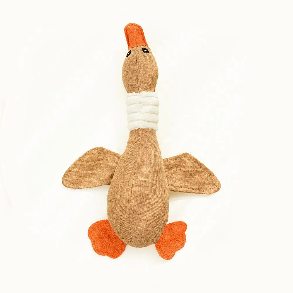 Pet Toys Geese Sound Bite Resistant Teeth Grinding Teeth Cleaning Dog Cat Pet Supplies